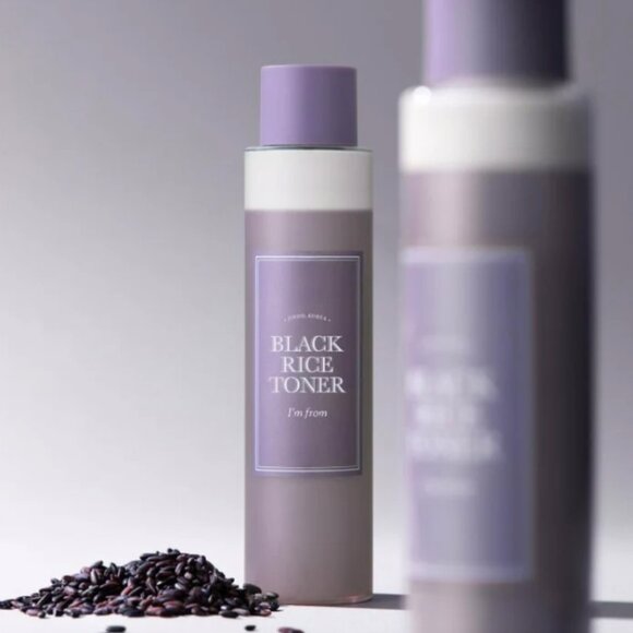 NEW I’m from black rice toner with lavender purple travel purse charm holder - Picture 2 of 10